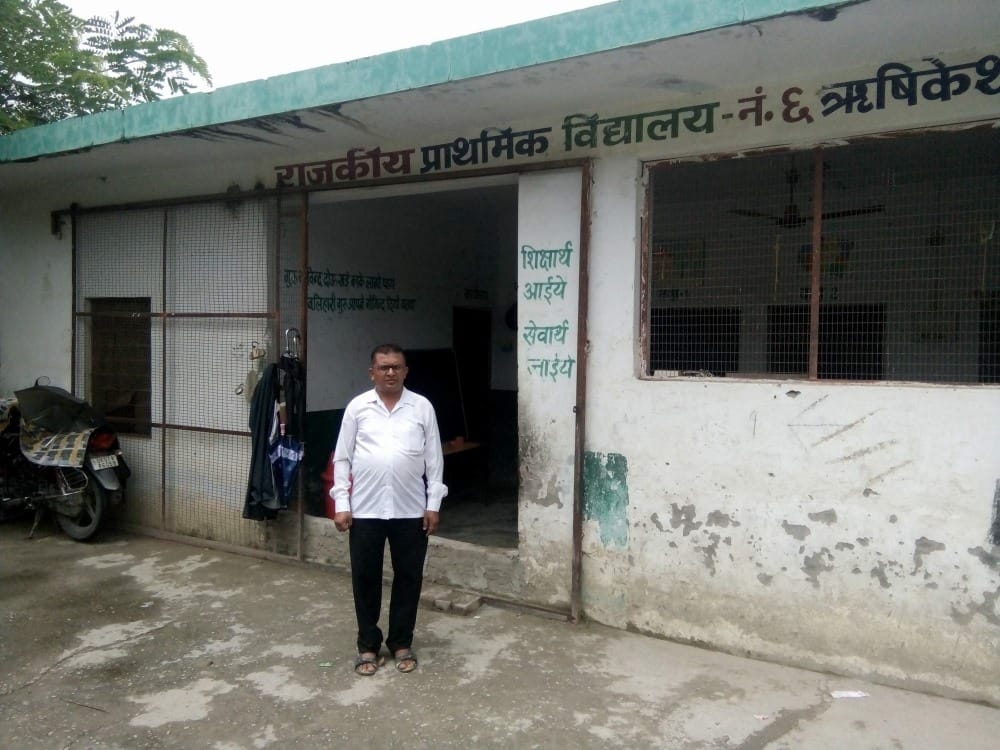 rain water logged in rishikesh school risk of dengue to the kids