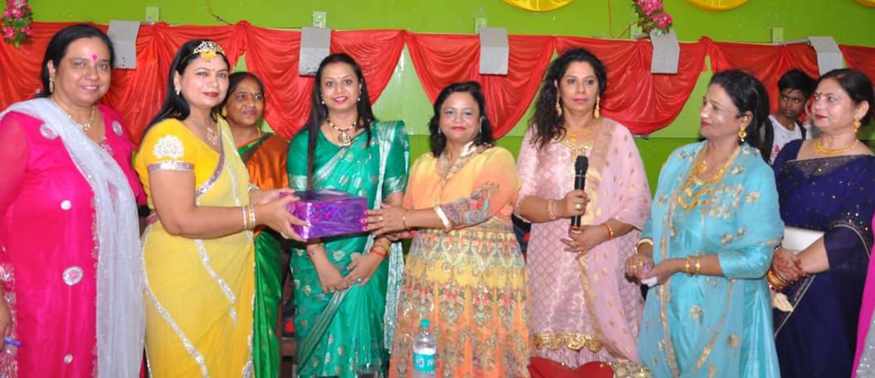 colorful events in Teej festival