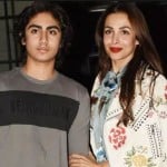 Malaika with son Arhaan