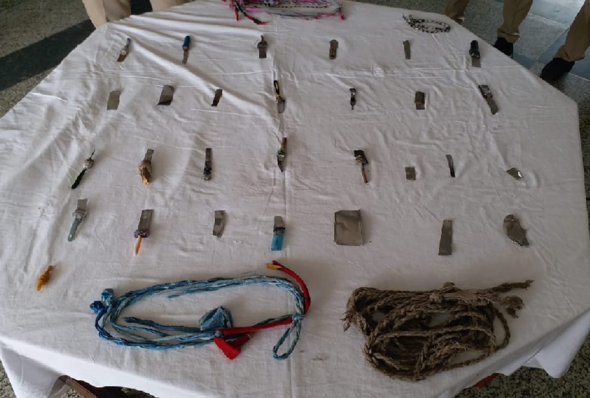 Strange weapons found from prisoners during sudden raids in jails of Haryana
