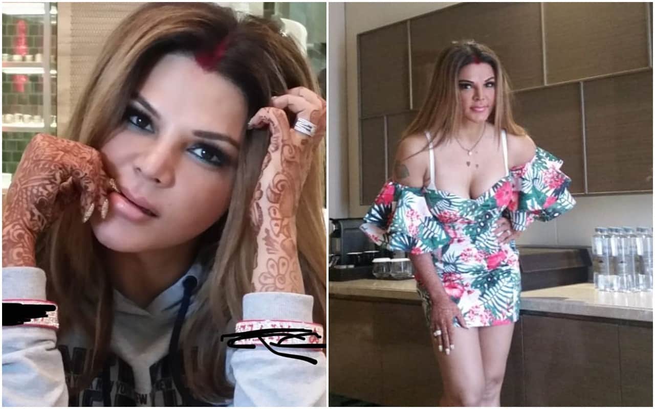 Rakhi Sawant Pool Video Is Very Bold Pink bikini Pics Goes Viral