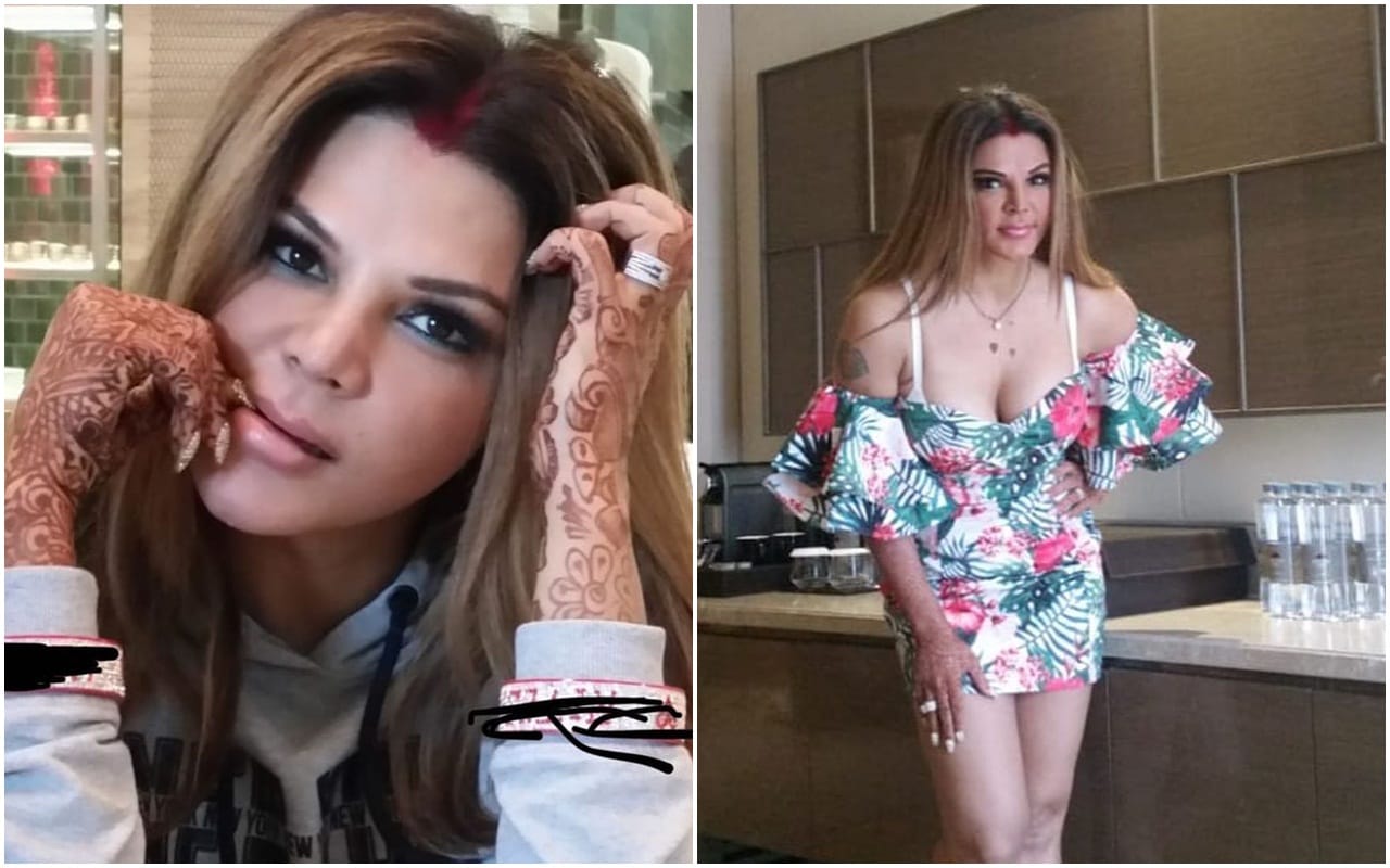 Rakhi Sawant Pool Video Is Very Bold Pink bikini Pics Goes Viral