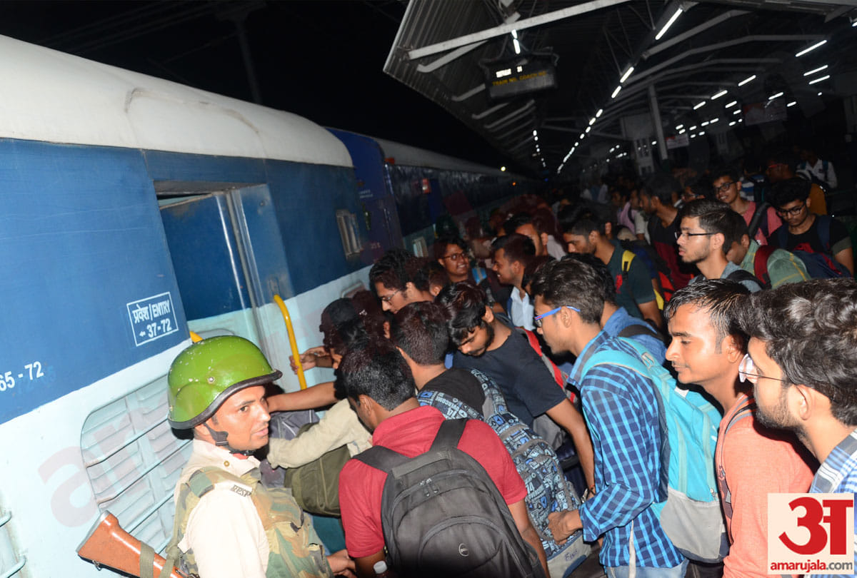 srinagar nit students send from jammu from andaman express train, railway added two coaches