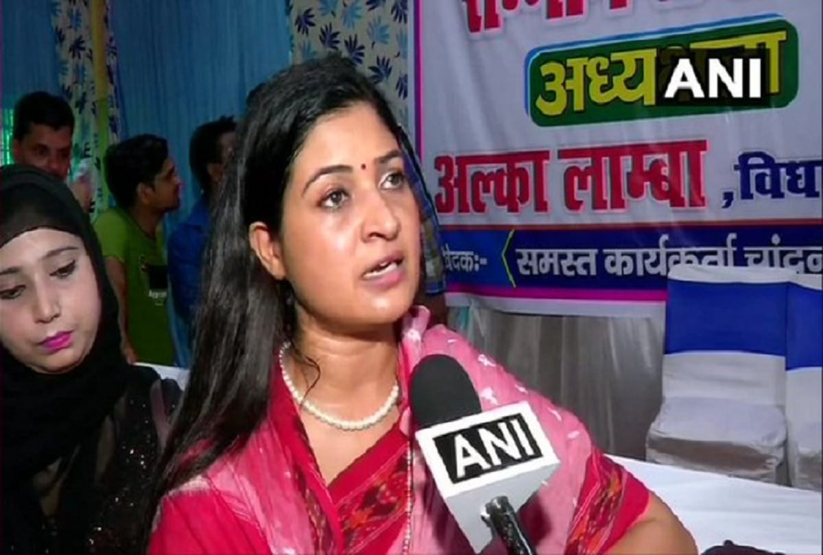 Alka Lamba resignation from primary membership of Aam Aadmi Party