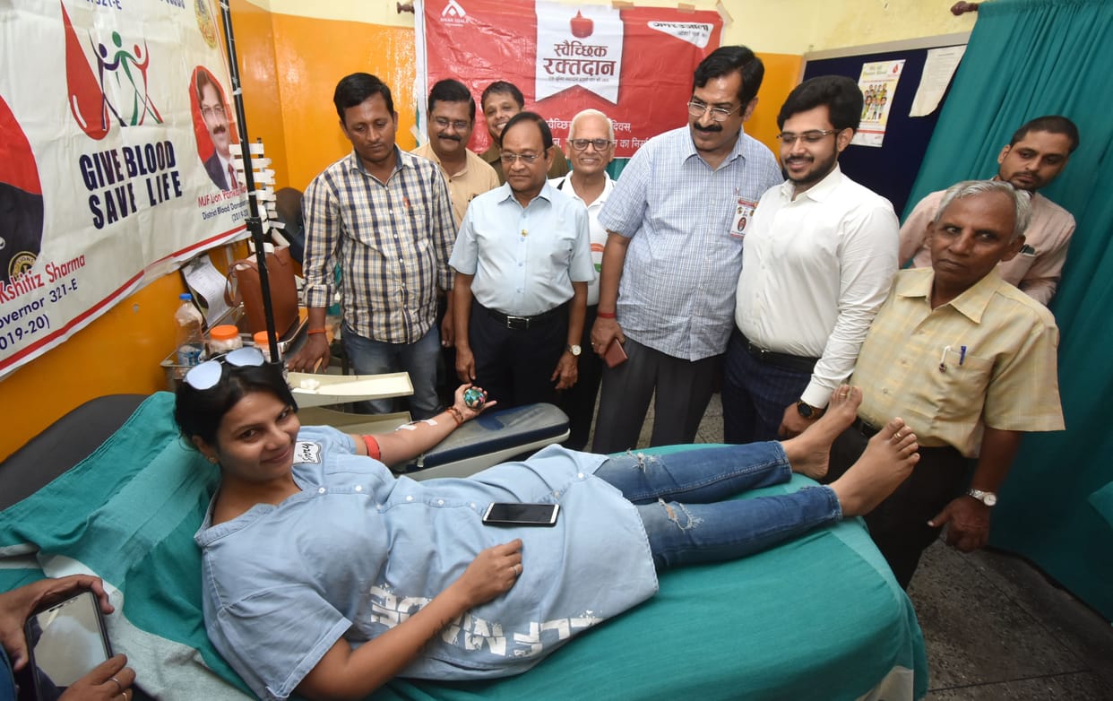 Aparajita: Blood Donation made 10 Mahadani