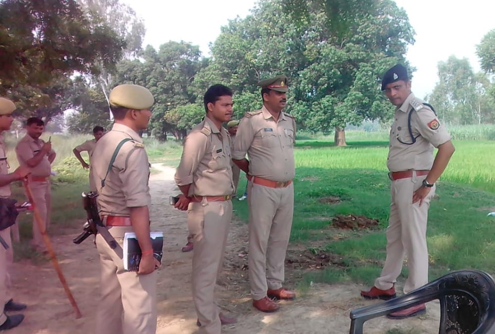 A teacher murdered in patranga area in Ayodhya.