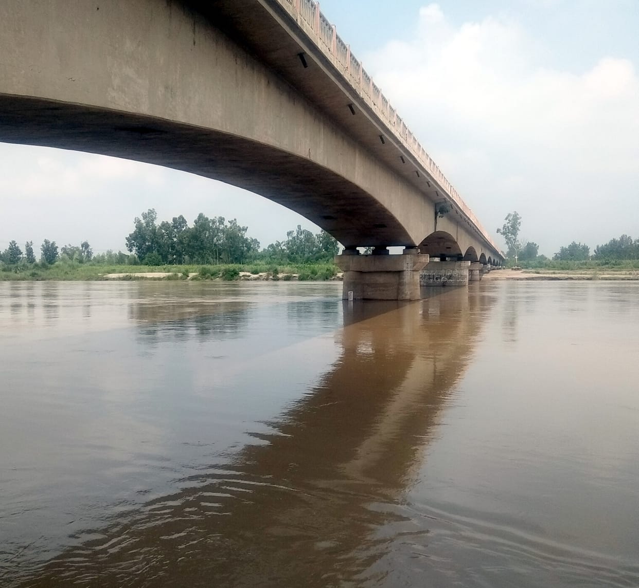 water level of yamuna rise