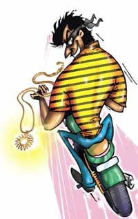 chain snatching