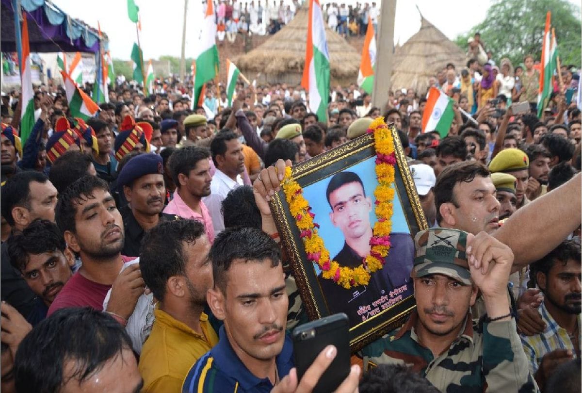 Father proud of son Ramveer's martyrdom in mathura