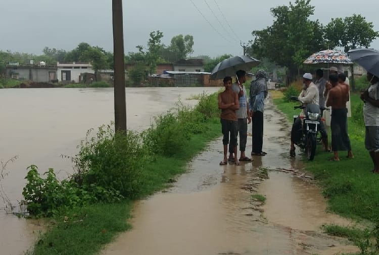 Water level Of Rivers Increased Due To Rain In Haryana