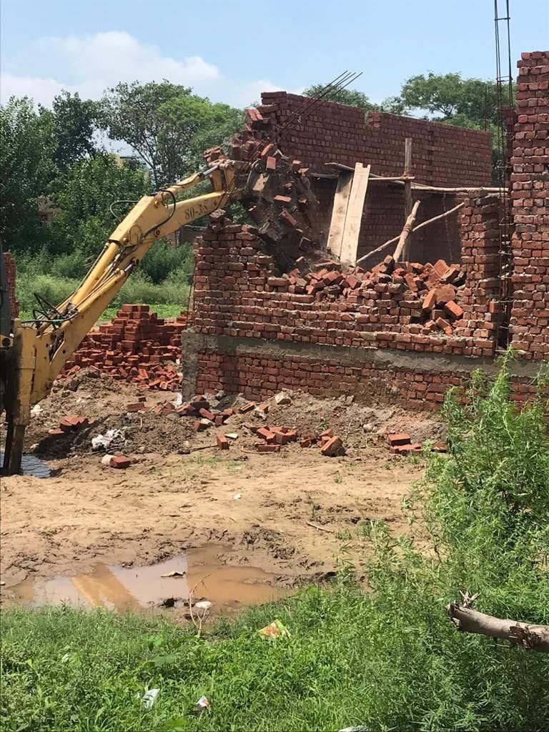 illegal construction in mohali