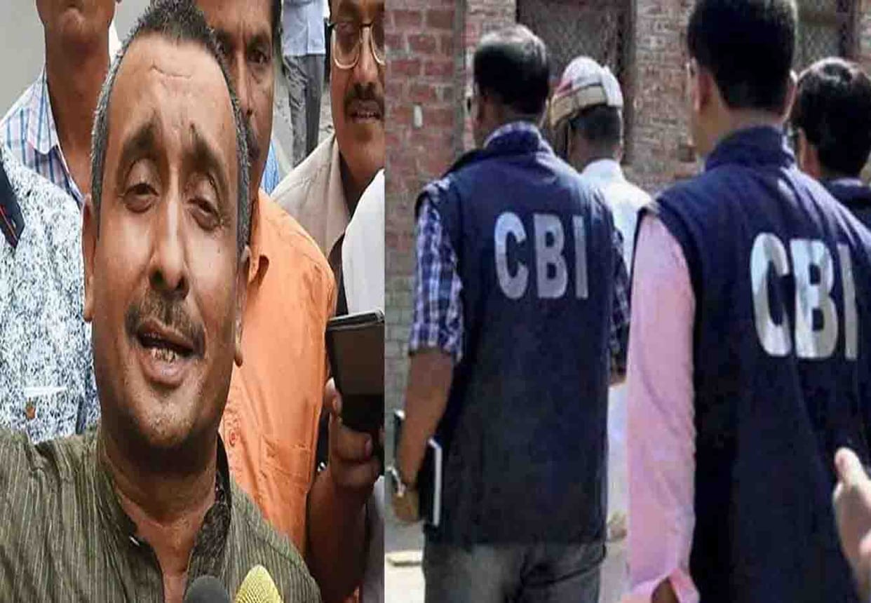 cbi Raid on several locations including Kuldeep Sengar house