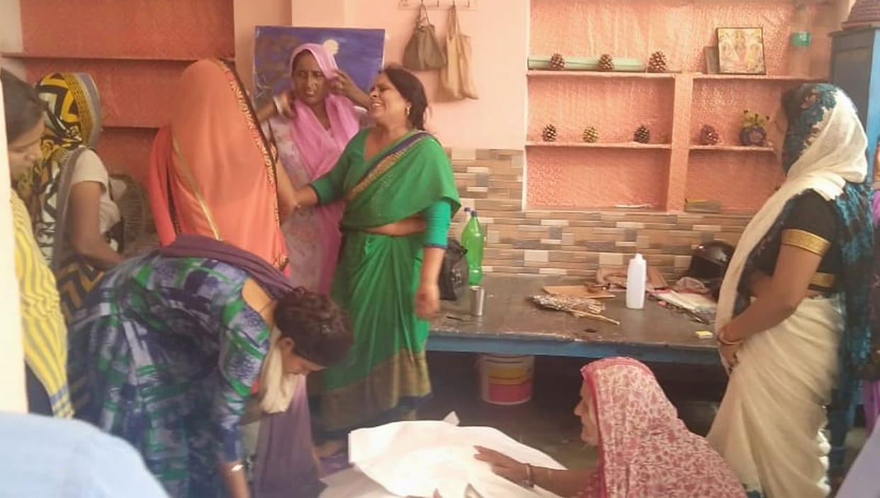 Family refuses funeral, demands compensation