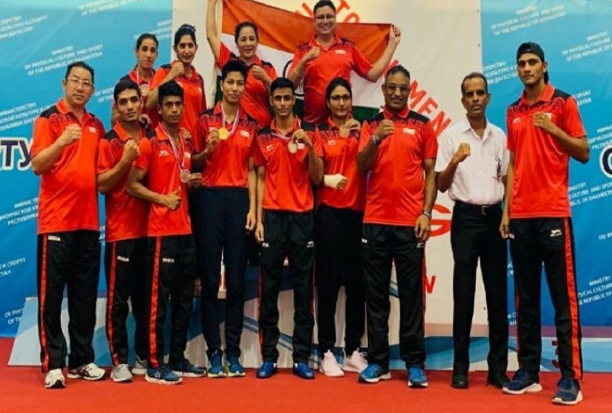 Umakhanov Memorial boxing tournament Lovlina Borgohain and Neeraj clinch gold