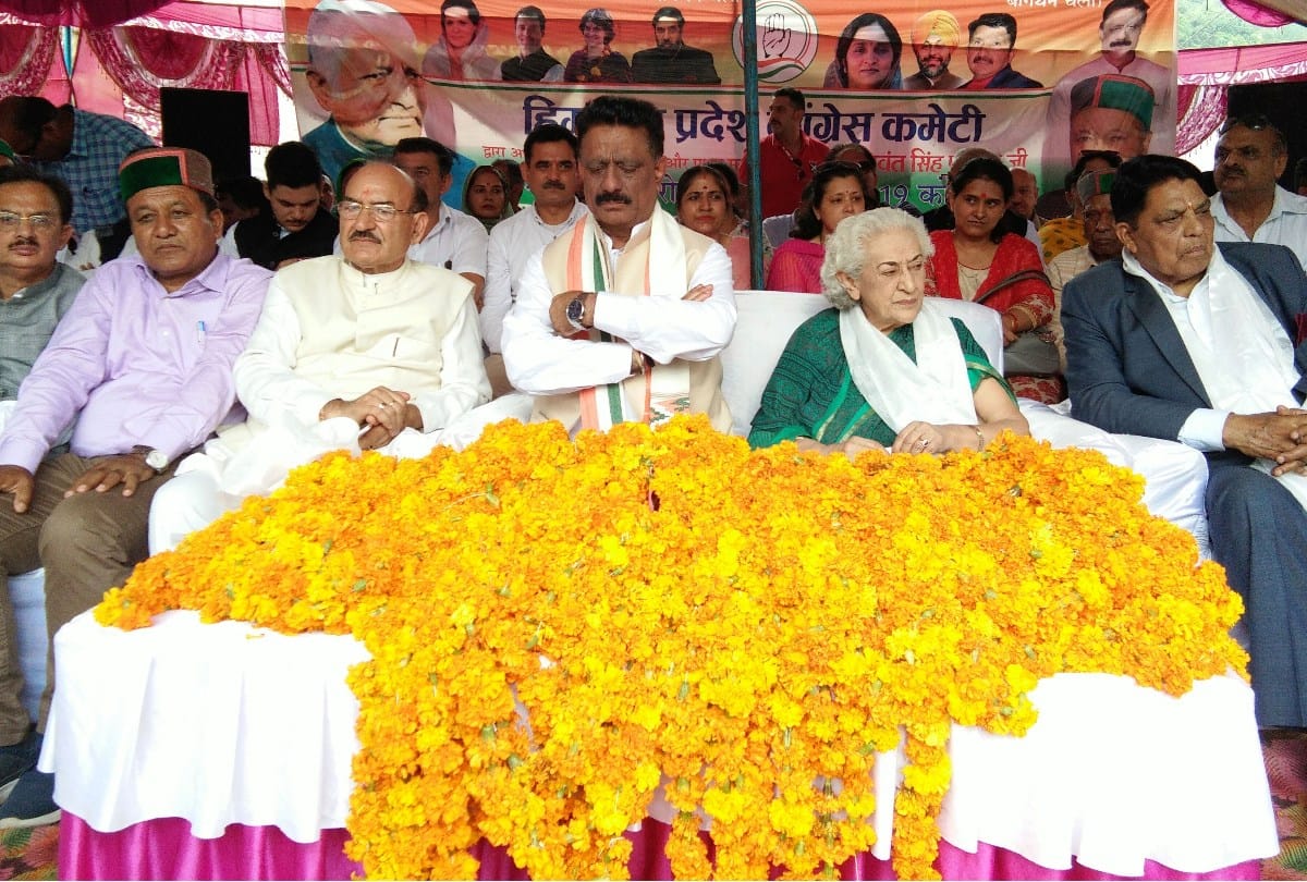 Dr Ys Parmar Jayanti Celebrations In Bagthan Sirmour Himachal Pradesh