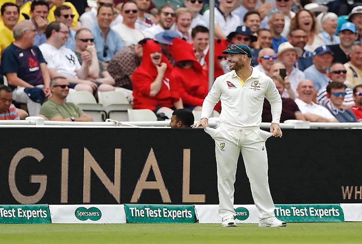 David Warner Brilliant Response To Sandpaper Chants From Edgbaston Crowd