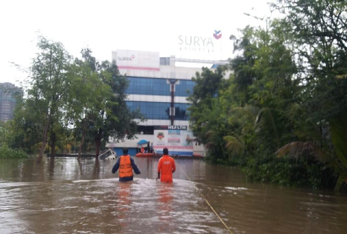 Air Force rescues 58 people, including 16 children, from rain hit Thane