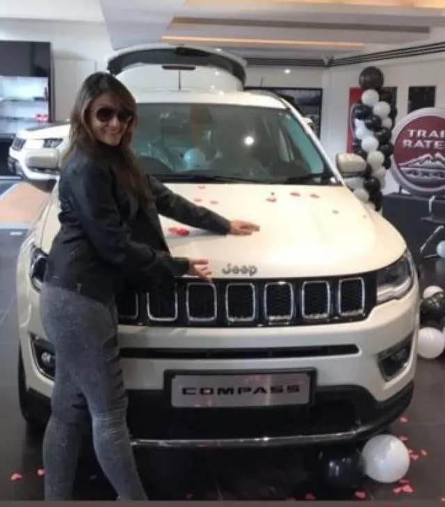 nach baliye contestant urvashi dholakia bought a luxury car
