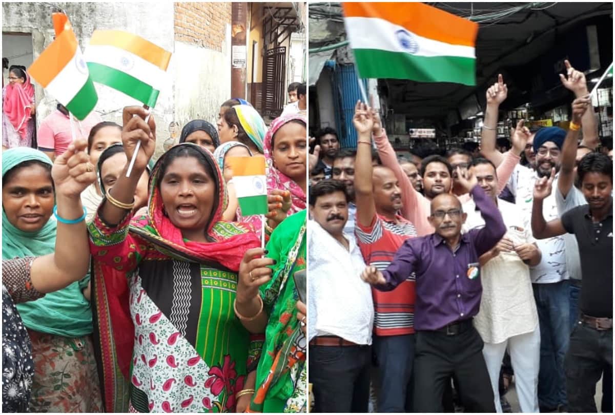 Article 370 revoked people all over the country celebrates and thanks government