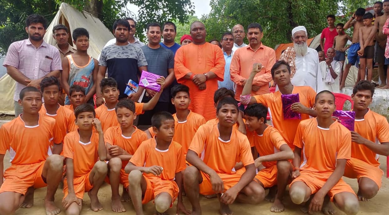 Wrestlers showed the sting in the riot