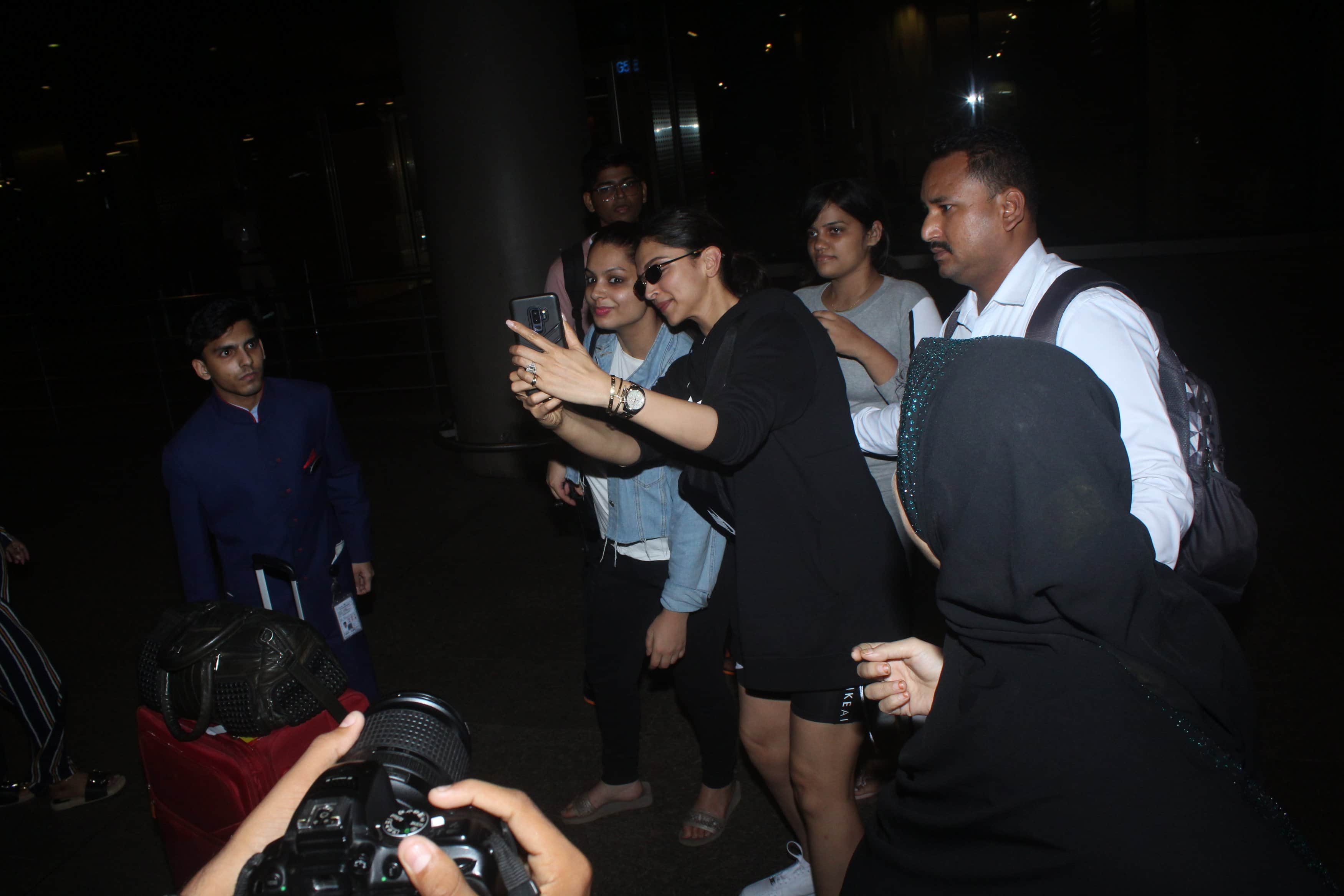 Raveena Tandon to Deepika Padukone these bollywood celebrities spotted at mumbai Airport