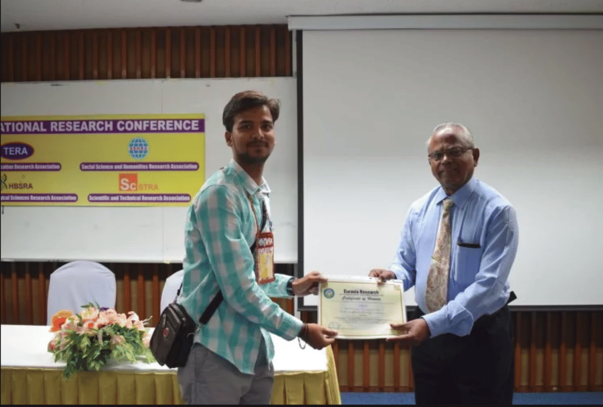 madan mohan malviya technical university student get young research university