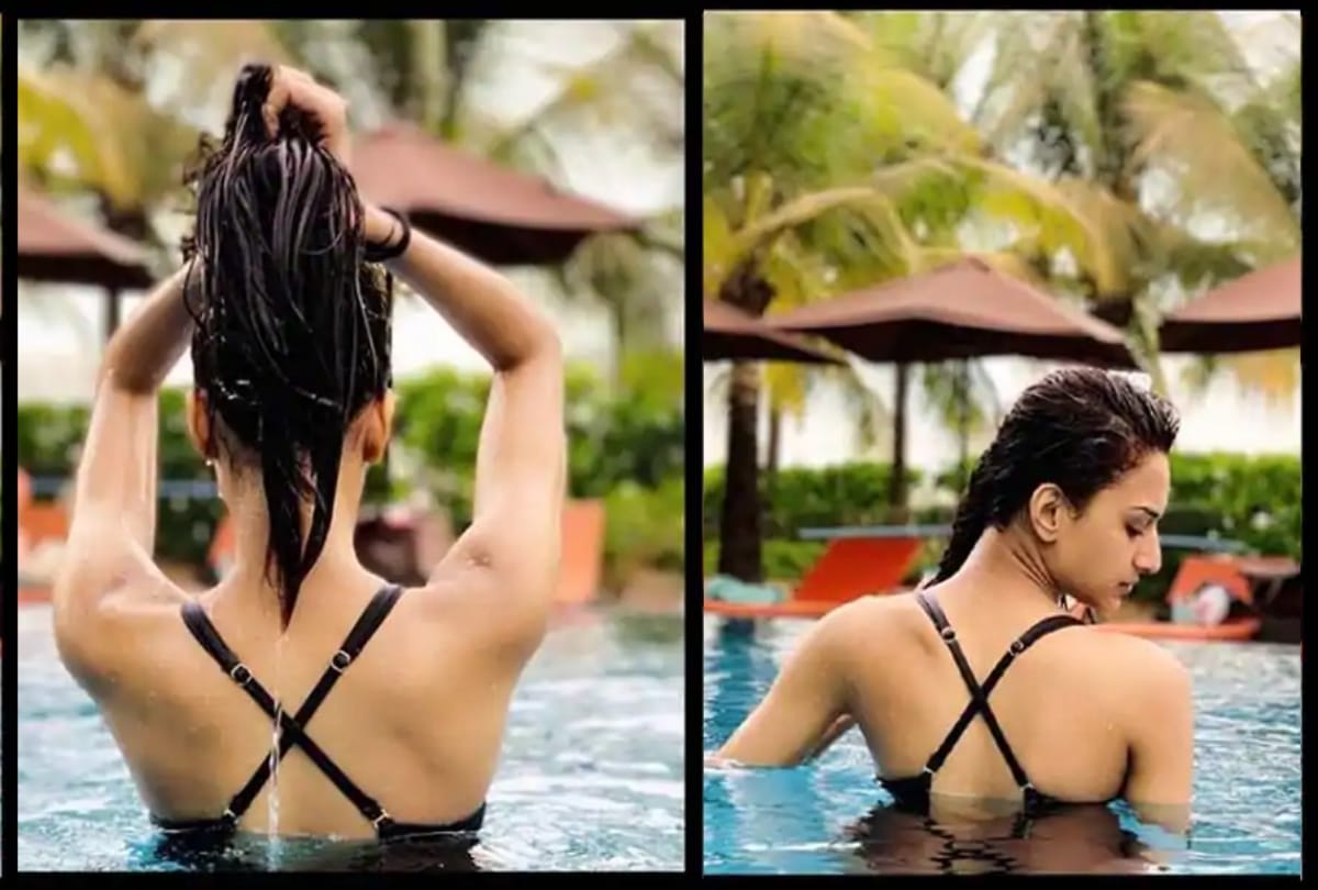 Kasautii Zindagii Kay Erica Fernandes looks sensuous in a black monokini