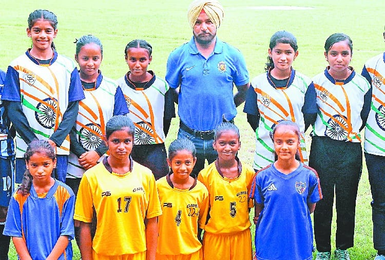 Government School Girls Football Team Success Story