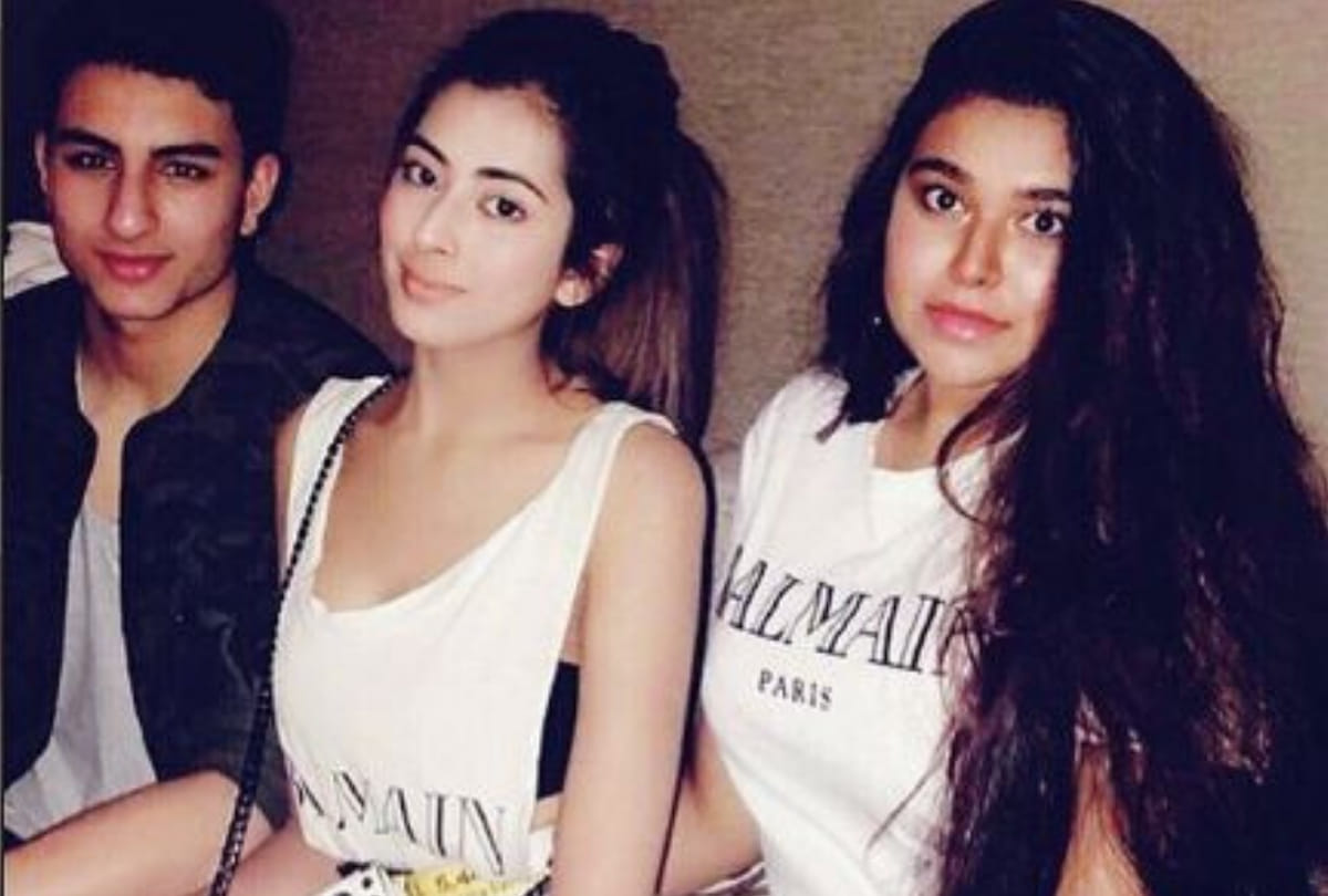 saif ali khan son Ibrahim Ali Khan spotted  mystery friend identified as Ananya Marwaaha