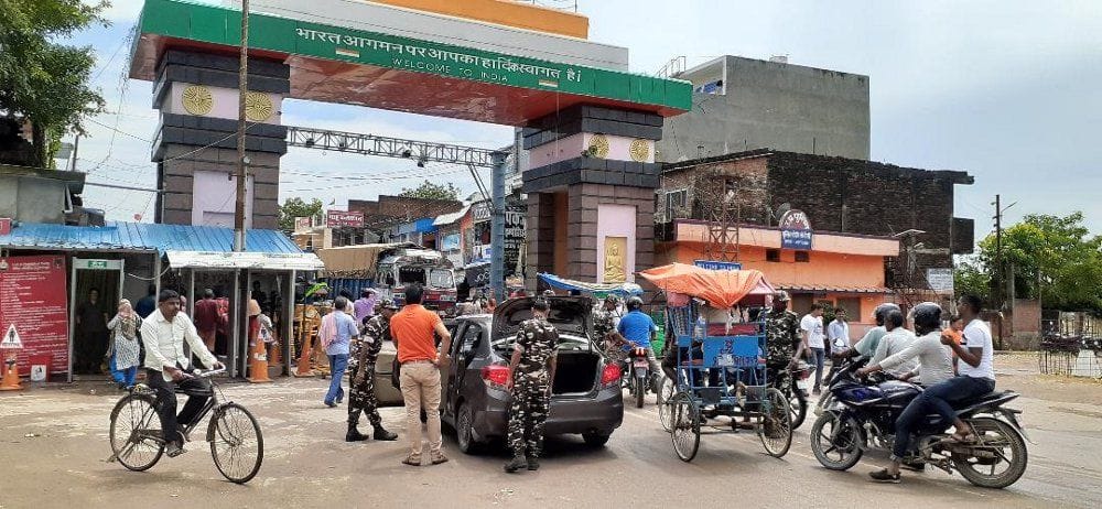 alert on indian - nepal boder