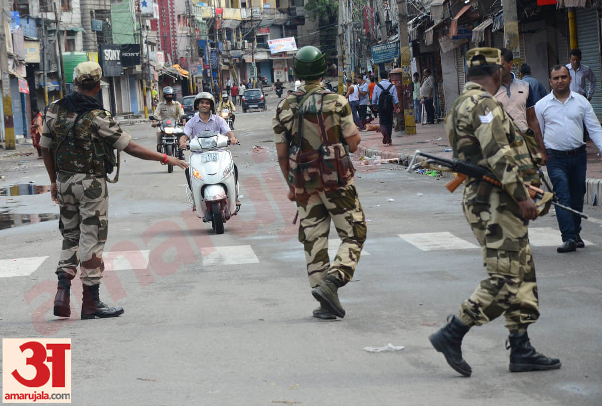 rpf deployed in jammu city, security on high alert, due to revoke of article 370 from 31st october