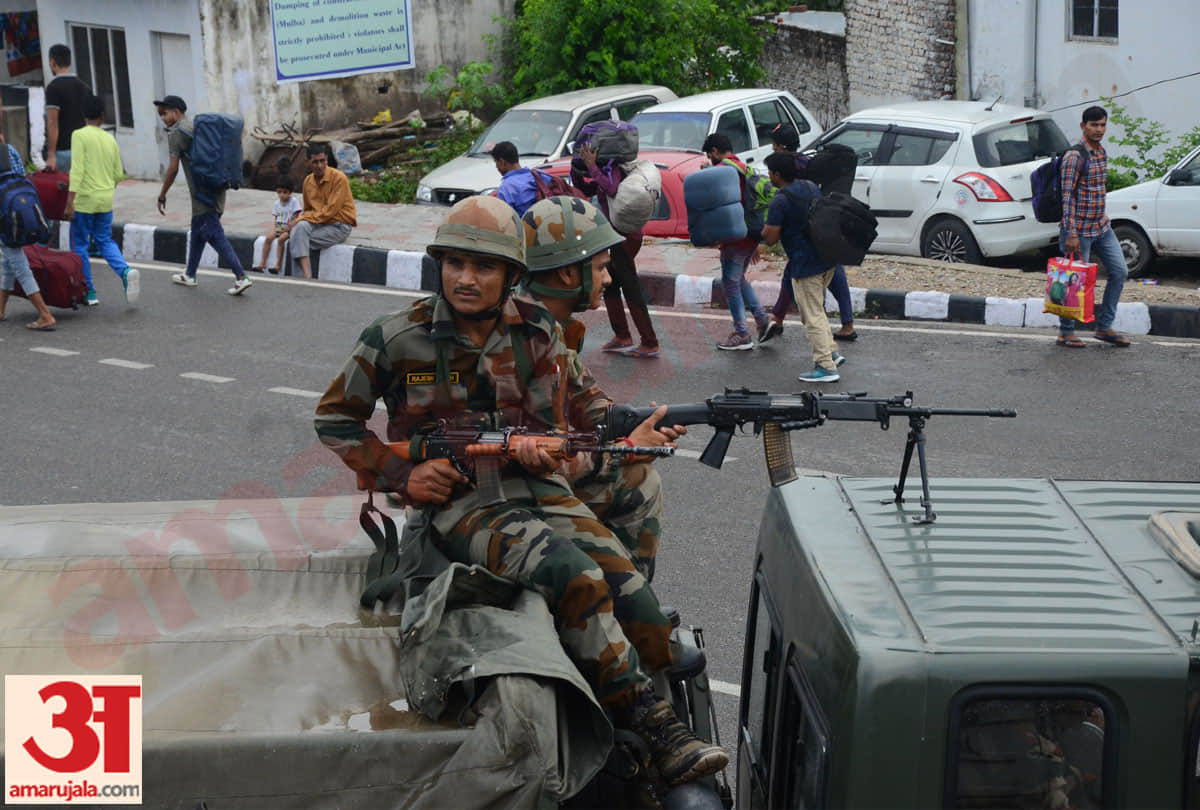 rpf deployed in jammu city, security on high alert, due to revoke of article 370 from 31st october
