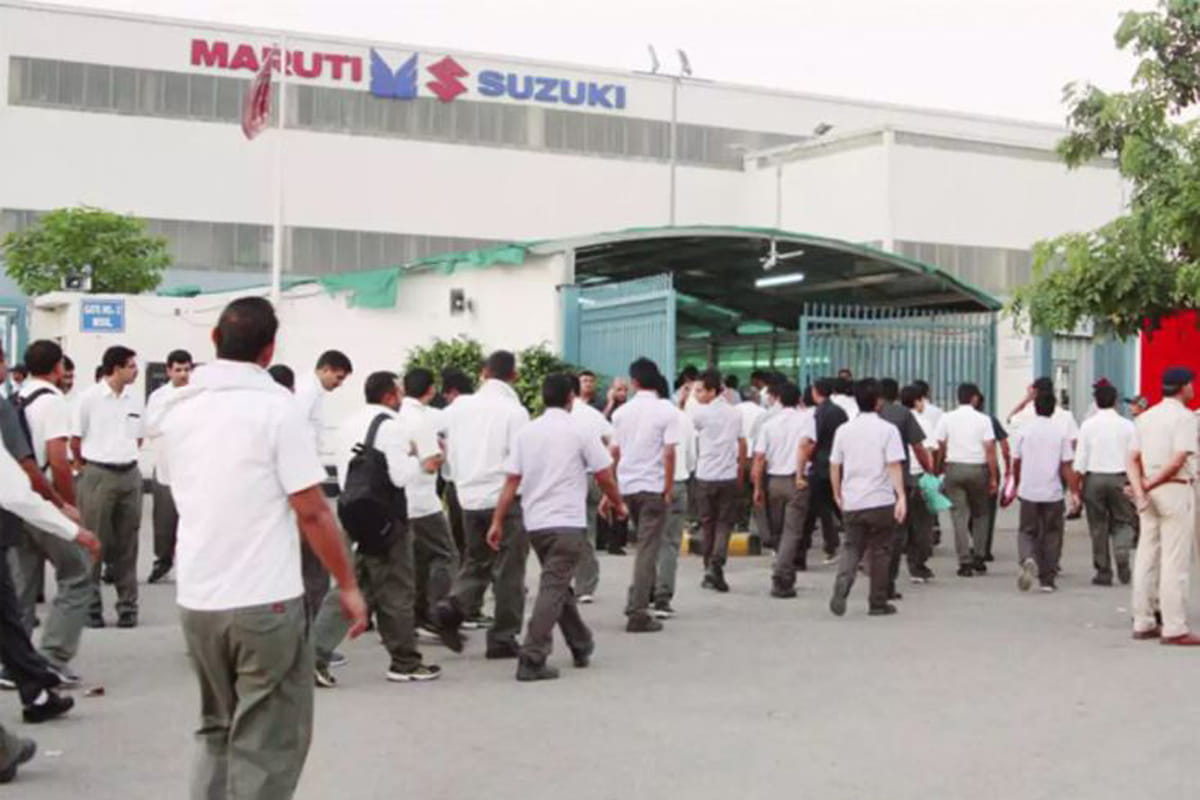 Maruti Suzuki fired three thousand employees because recession in Auto industry