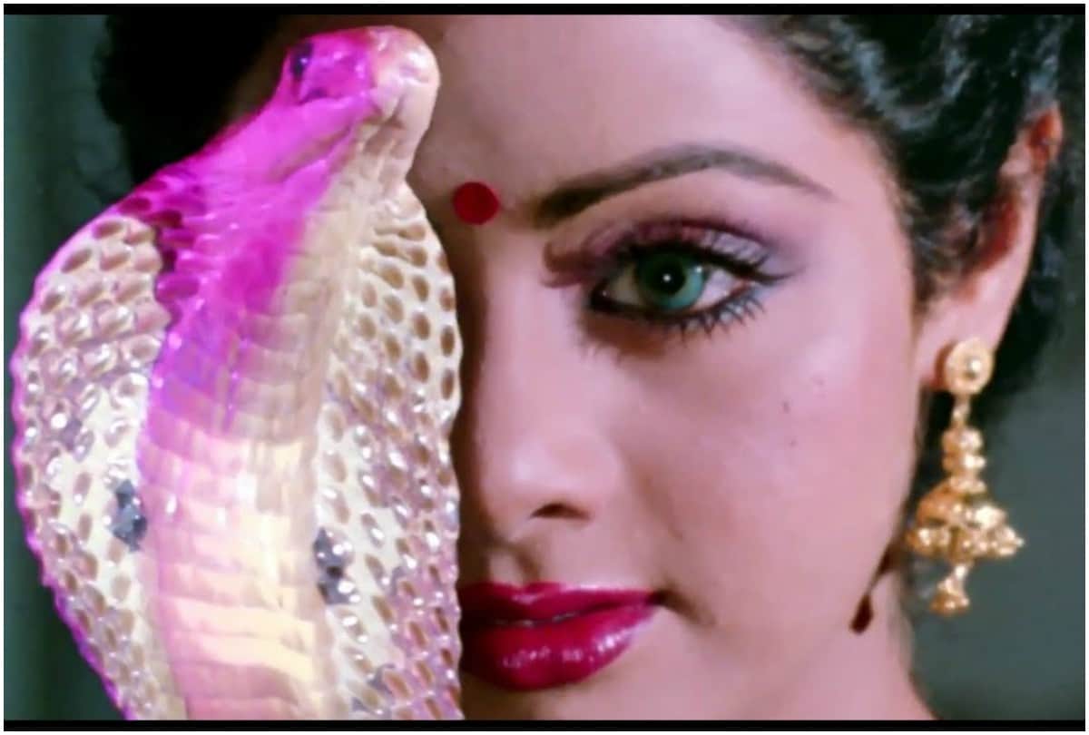 Sridevi eyes effected in Nagina film after changing many lenses