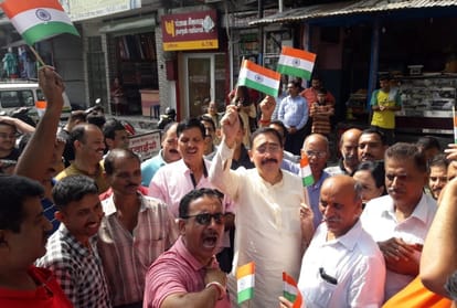 BJP himachal pradesh president satpal satti statement over abolished article 370
