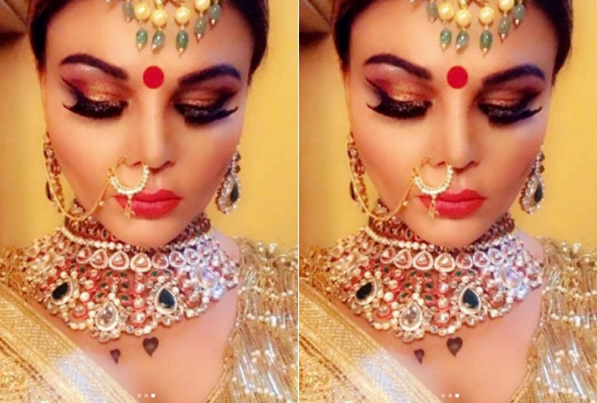 rakhi sawant wedding photo shoot she share the photo on social media