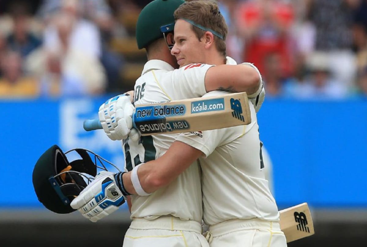 Ashesh 2019 steve smith and matthew wade test ton australia gives england difficult target