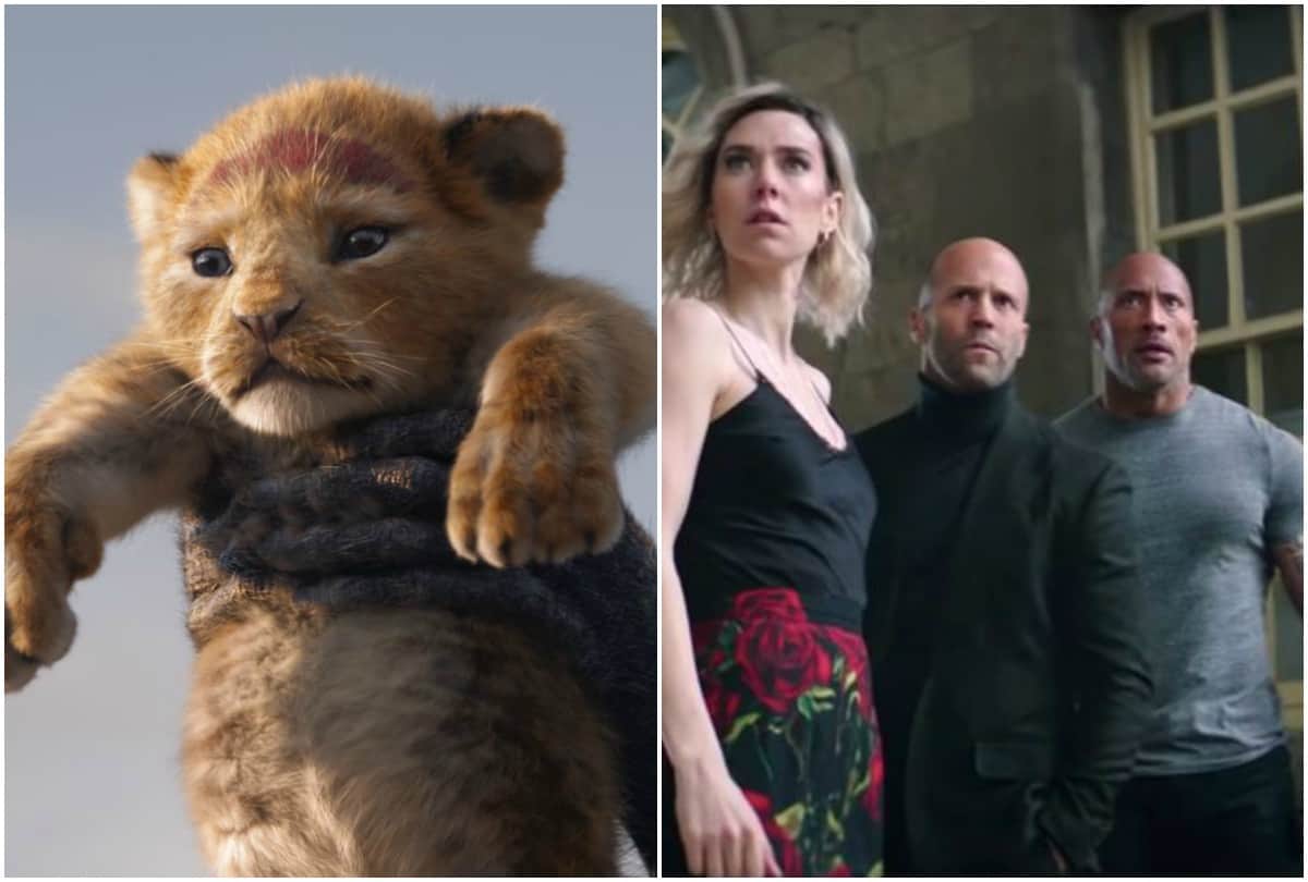 The Lion King Fast & Furious Presents Hobbs & Shaw box office collection