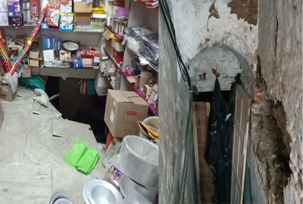 Tenant Allegation on landlord for Collapse House foundation in mussoorie