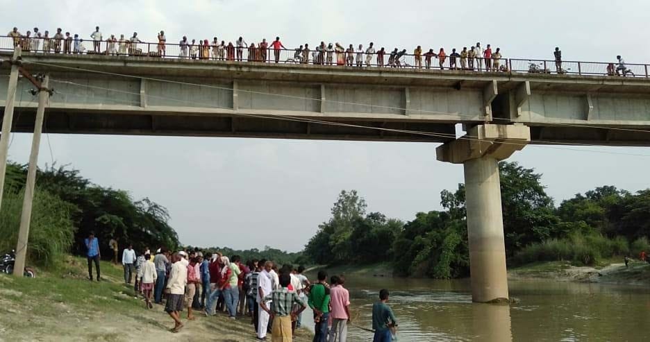 The man who went fishing caught up in the Sai River