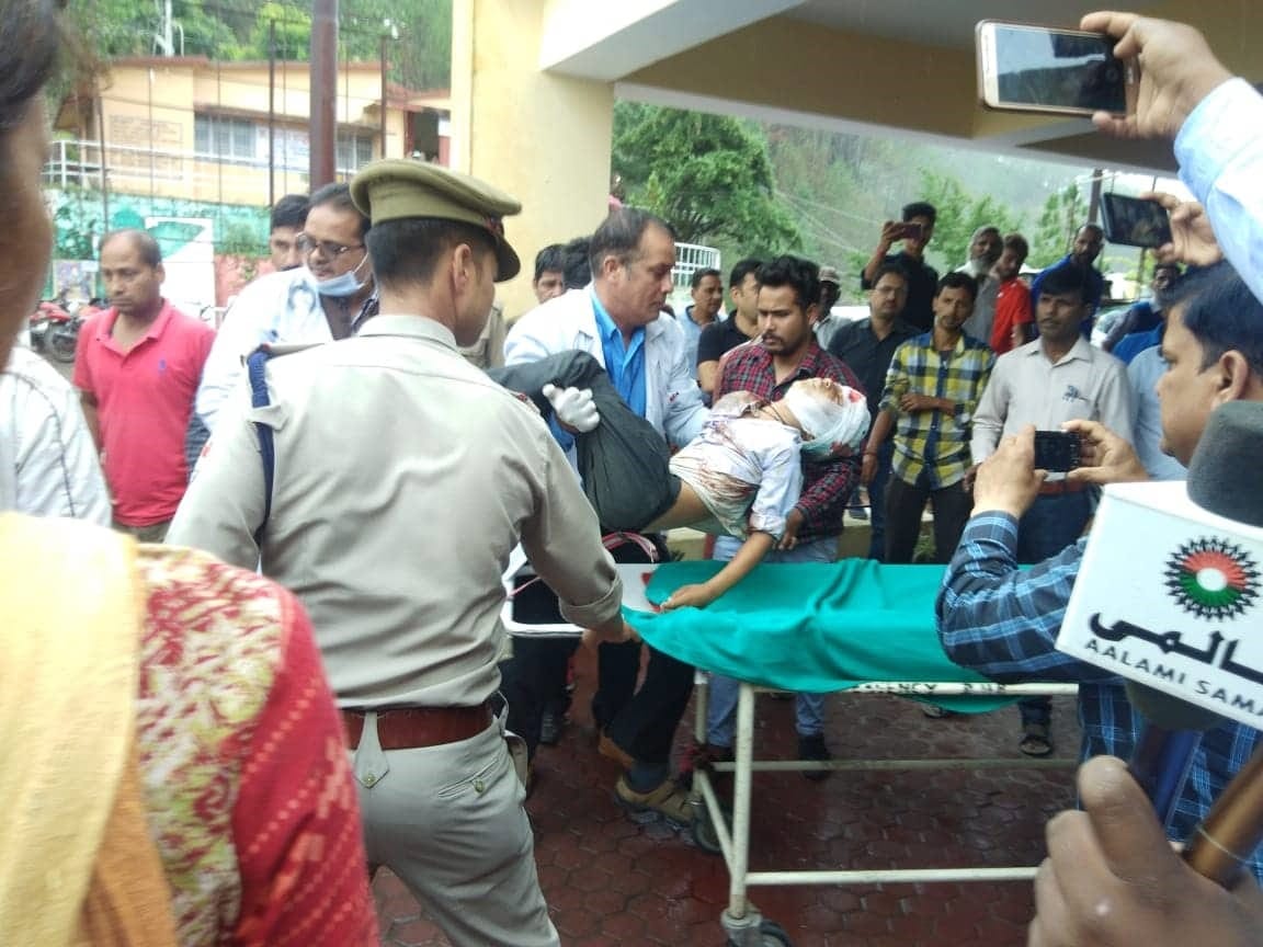 Overloaded School van fall into ditch nine students killed in tehri