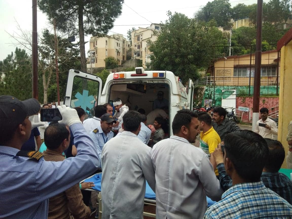 Overloaded School van fall into ditch nine students killed in tehri