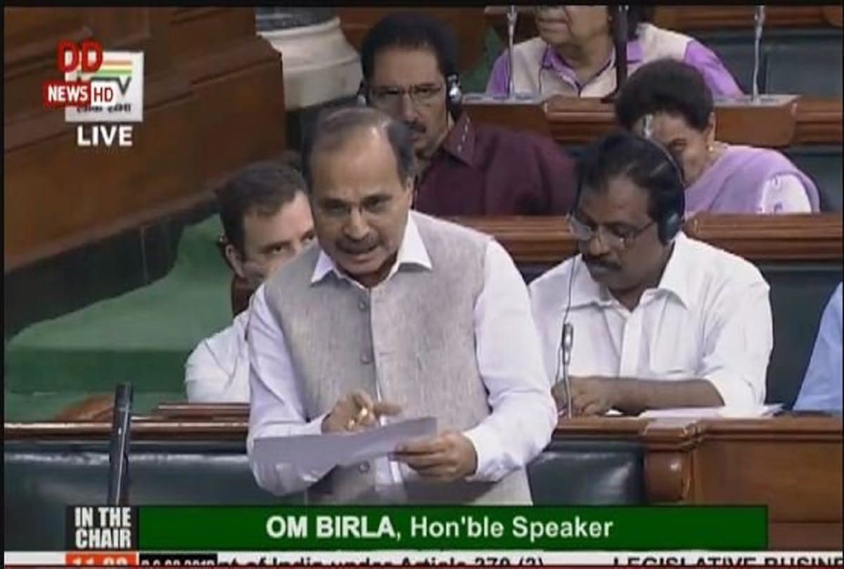 Adhir Ranjan on back foot over Nirmala Sitharaman as Nirbala statement, also attack on Narendra Modi