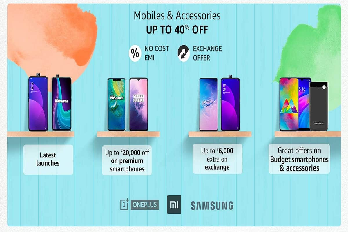 Amazon Freedom Sale 2019: Buy smartphones with upto Rs 6000 off here is the top 20 offers on mobile