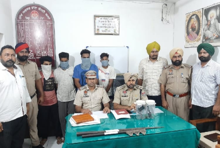Police Has Arrested Four Miscreant In Punjab's Moga