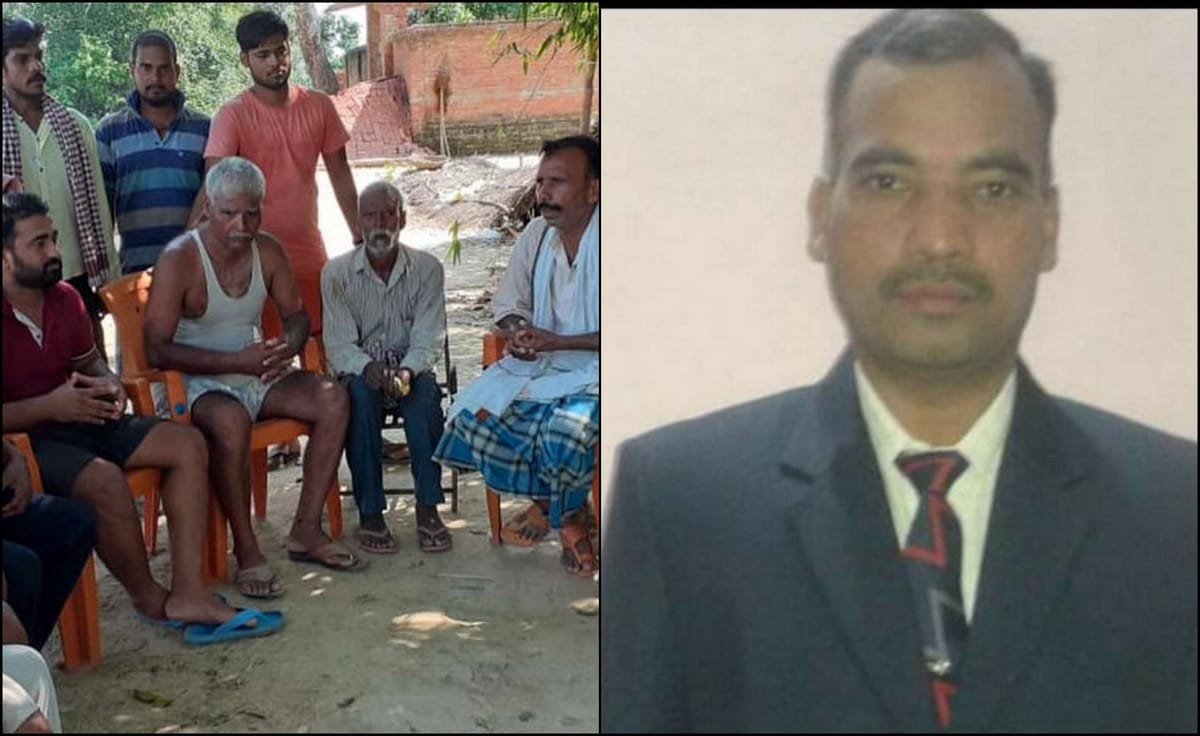 Sergeant martyr in light regiment of army rajauri sector from basantpur ballia