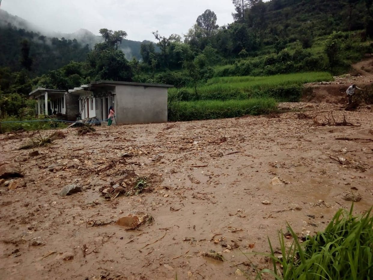 uttarakhand weather update cloudburst in gairsain
