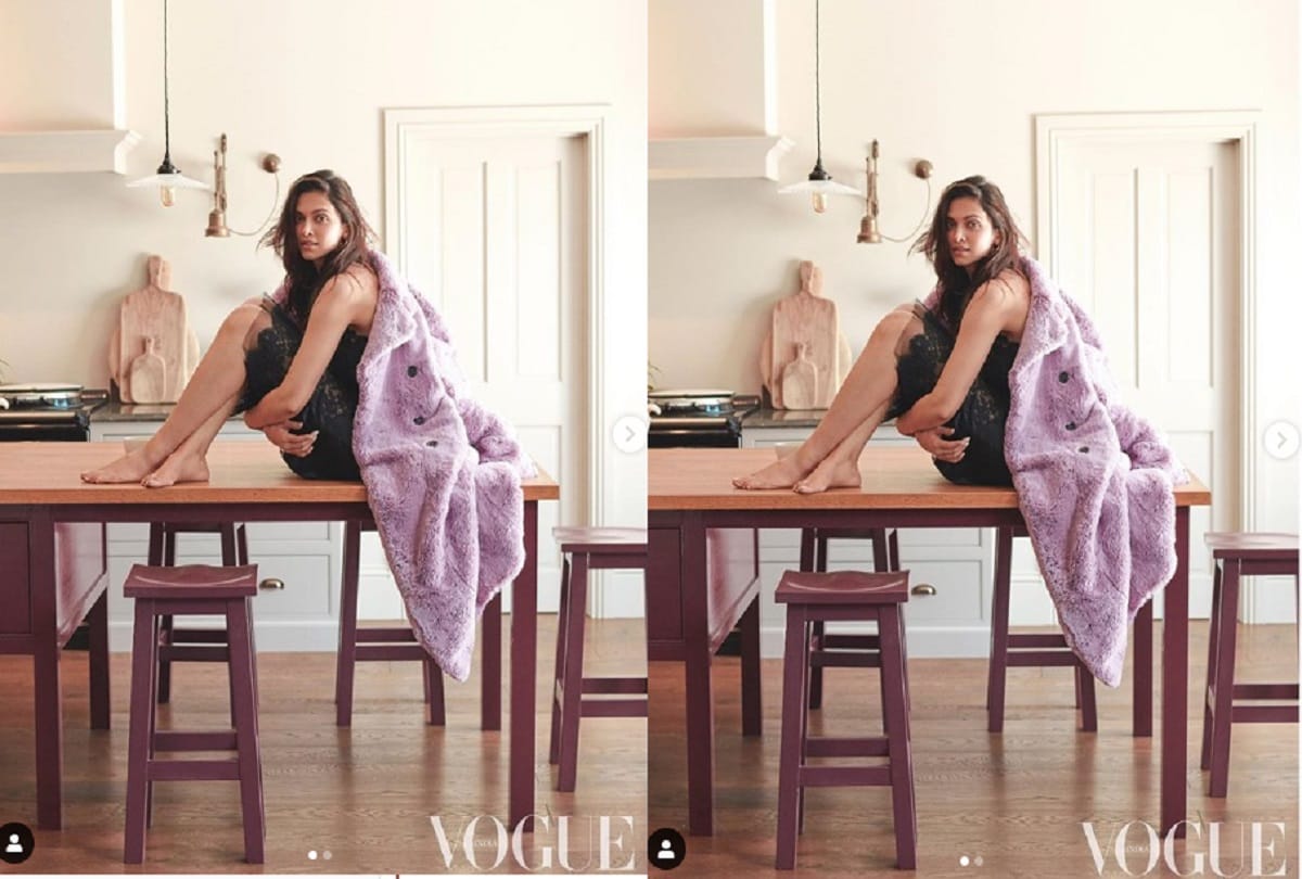 Deepika Padukone Looks Stunning in her Latest Photoshoot for Vogue Magazine