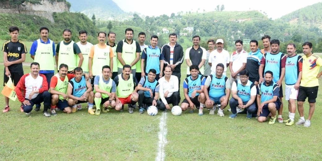 Pithoragarh Blue won harmony football match