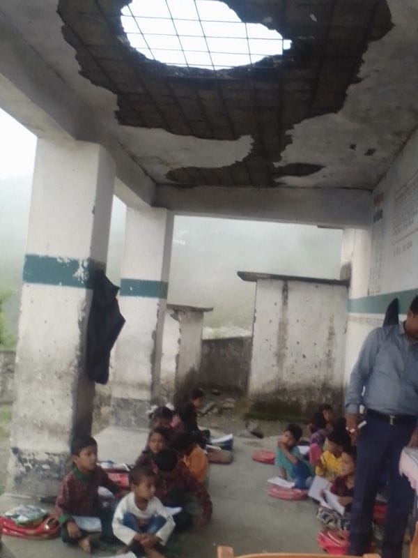 there can be any accident in the school